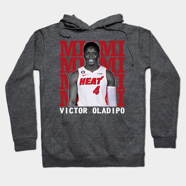 Miami Heat Victor Oladipo Hoodie by Thejockandnerd